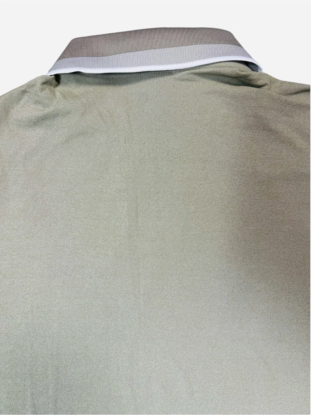 NWT New Adidas Ultimate365 Tour Twistknit Pique Polo Shirt In Putty Beige Size S